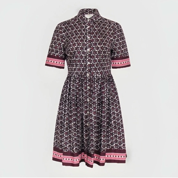 kate spade Dresses & Skirts - Kate Spade Floral Tile Shirt Dress